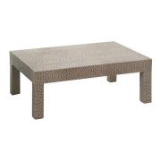 Bosnia Coffee Table Rectangular In Ostrich Faux Leather