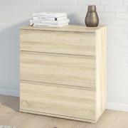 Naira Wooden Chest Of 3 Drawers In Oak
