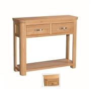 Empire Wooden Large Console Table With 2 Drawers