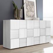 Aspen Wooden Sideboard In Eucalyptus Oak With 3 Doors