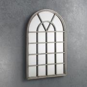 Ofra Window Mirror In Pewter Frame