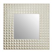 Checklock 3D Geometric Wall Mirror In Champagne