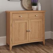 Gilford Wooden 2 Doors 2 Drawers Sideboard In Light Oak