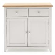 Freda Wooden Sideboard With 2 Doors 2 Drawers In Grey And Oak