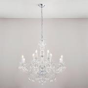 Clarence 12 Lights Ceiling Pendant Light In Polished Chrome