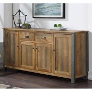 Nebura 4 Doors And 2 Drawers Sideboard In Reclaimed Wood