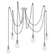 Studio 6 Lights Ceiling Pendant Light In Chrome