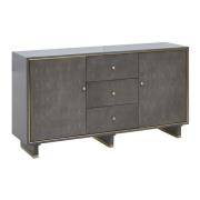 Daqing Wooden Sideboard With 2 Door 3 Drawer In Shagreen Effect