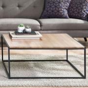 Tacita Square Wooden Coffee Table Sonoma Oak