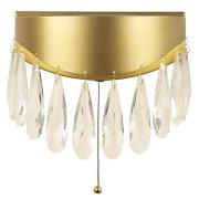 Jewel LED Crystal Wall Light In Gold