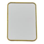 Nyla Small Dressing Mirror With Stand In Antique Brass Frame