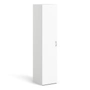 Scalia Wooden Wardrobe With 1 Door In White