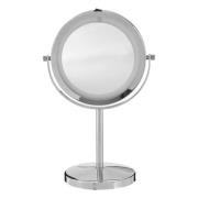 Cardiff Dressing Mirror In Chrome Plated Frame With LED