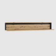 Qesso Wooden Wall Shelf In Artisan Oak