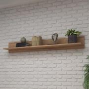 Trail Wooden Wall Shelf 160cm In Grandson Oak