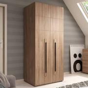 Trail Wooden Wardrobe With 2 Doors In Grandson Oak