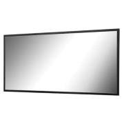 Logan Wall Mirror Wide With Black Wooden Frame