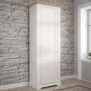 Iloilo Wooden Hallway Wardrobe 1 Door In Nelson Oak Snowy Oak