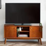 Layton Wooden TV Stand With 2 Doors In Cherry