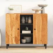 Blanes Acacia Wood Sideboard With 2 Doors In Natural