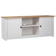 Bury Wooden TV Stand With 2 Doors In White And Brown