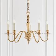 Asquith 5 Lights Pendant Light In Brass