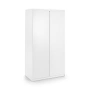 Jadial Wooden Wardrobe With 2 Doors In White