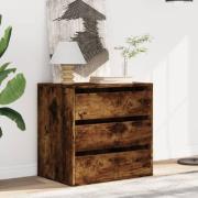 Amarillo Wooden Chest OF 3 Drawers In Smoked Oak