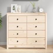 Abilene Wooden Chest Of 8 Drawers In Natural