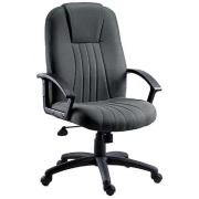 Crosby Fabric Home And Office Chair In Charcoal