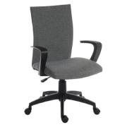 Webster Fabric Home And Office Chair In Grey