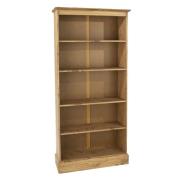 Calixto Wooden Bookcase With 5 Shelves In Oak