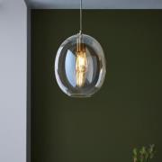 Katonah Lustre Glass Pendant Light In Champagne