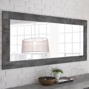 Nitro Bedroom Wall Mirror In Oxide Wooden Frame